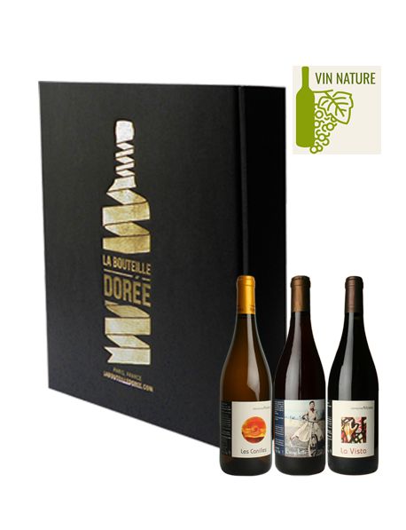 Coffret Vin Nature Languedoc Sélection 3 bouteilles