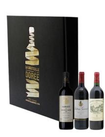 Coffret vin rouge Bordeaux Millésime 2000 3 bouteilles