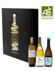 Coffret Vin blanc Agriculture Biologique Sélection 3 bouteilles