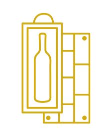 Château d'Esclans Côtes-de-Provence Whispering Angel Rosé 2017 Mathusalem - Caisse Bois d'origine