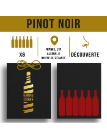 Coffret vin Pinot Noir 6 bouteilles