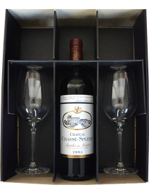 Coffret de 2 verres à dégustation gravé pour un coffret cadeau vin original