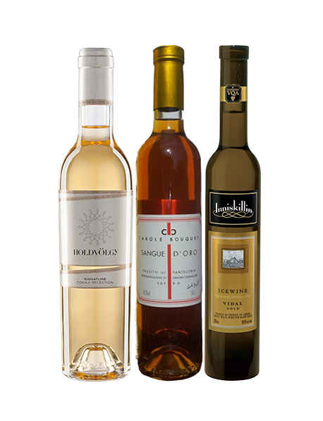 Coffret vin blanc liquoreux Passion 3 bouteilles