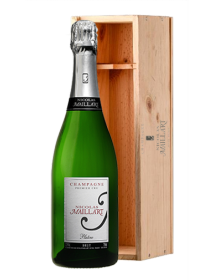 Champagne Nicolas Maillart Brut Platine 1er Cru Mathusalem 6 litres - Caisse Bois d'origine