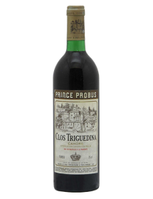 Clos Triguedina Cahors Probus 1980 - Caisse Bois d'origine