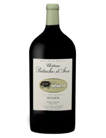 Château Patache d'Aux Médoc Cru Bourgeois Rouge 2014 Double-Magnum 3 litres - Caisse Bois d'origine d'1 Double-Magnum