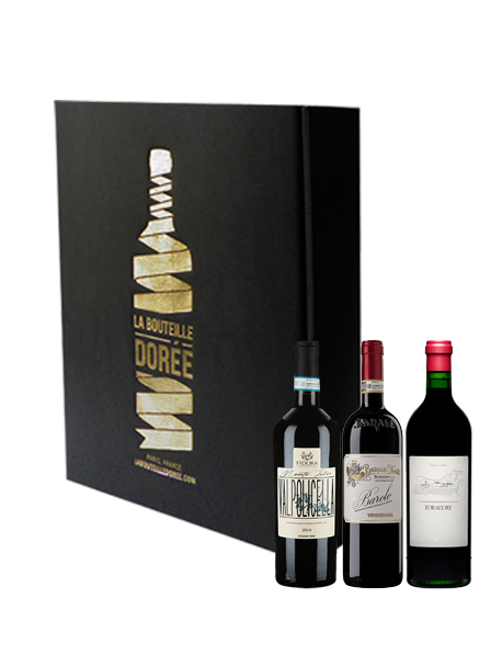 Coffret vin Italie Sélection 3 bouteilles