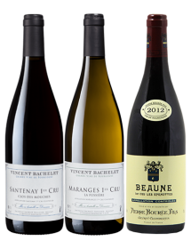 Coffret Vin Bourgogne Côte de Beaune Sélection 3 bouteilles