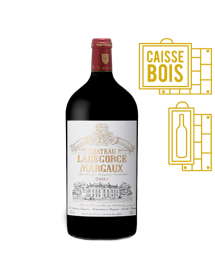 Château Labégorce Margaux Cru Bourgeois Rouge 2002 Double-Magnum 3 litres - Caisse Bois d'origine