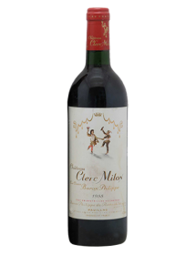 Château Clerc Milon Pauillac 5ème Grand Cru Classé 1988