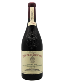 Château de Beaucastel Châteauneuf-du-Pape Rouge 2004 - Caisse Bois d'origine de 6 bouteilles