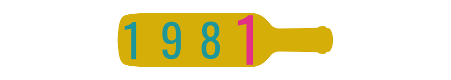 Vins de 1981 - Offrir une bouteille de 1981, vin 1981, millésime 1981