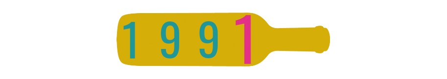 Vins de 1991 - Offrir une bouteille de vin 1991, un grand cru de 1991